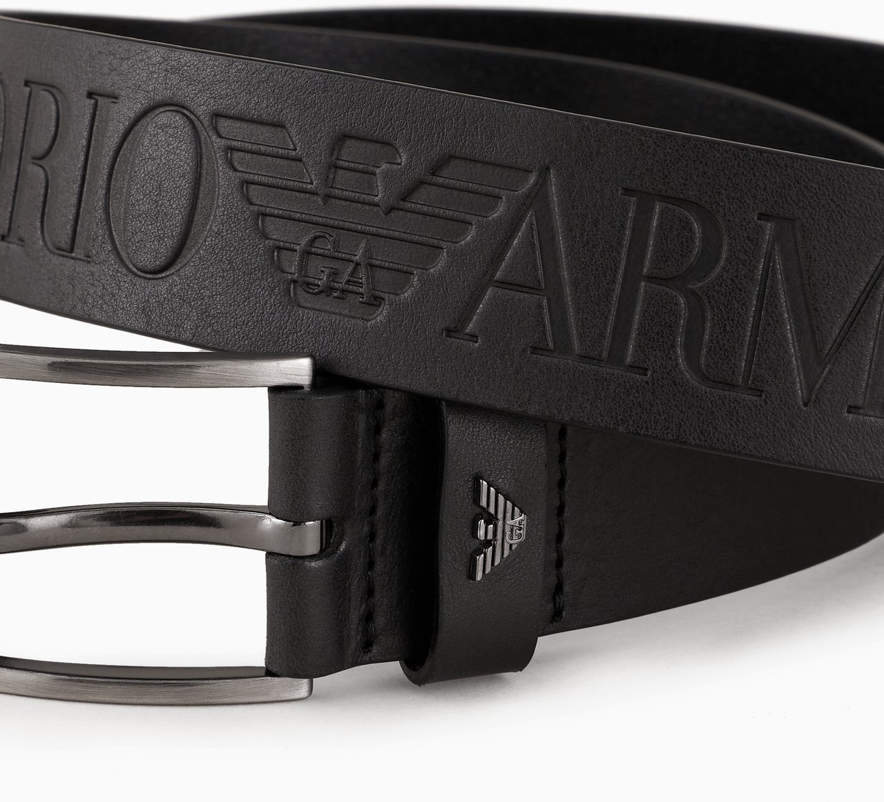 Emporio Armani Belts Black Zwart