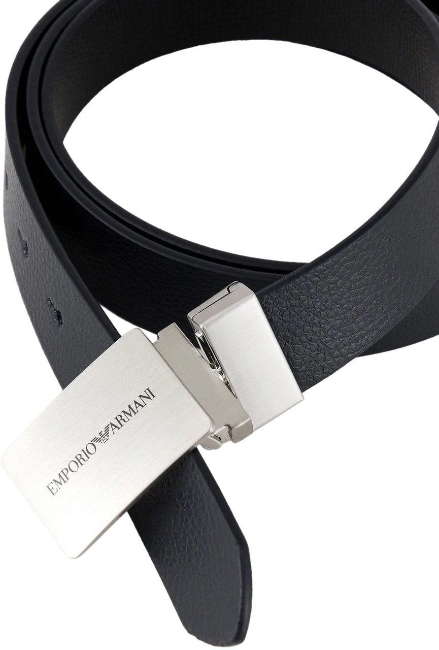 Emporio Armani Belts Blue Blauw