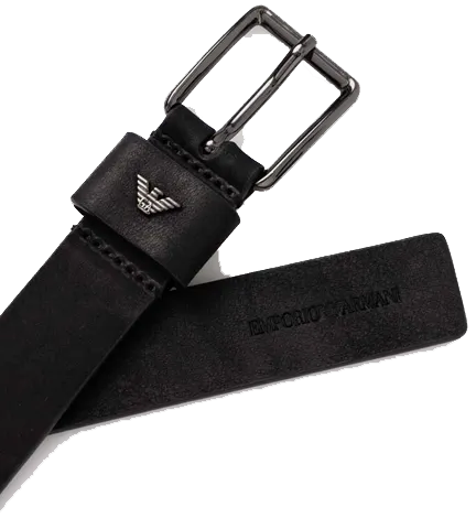 Emporio Armani Belts Black Zwart