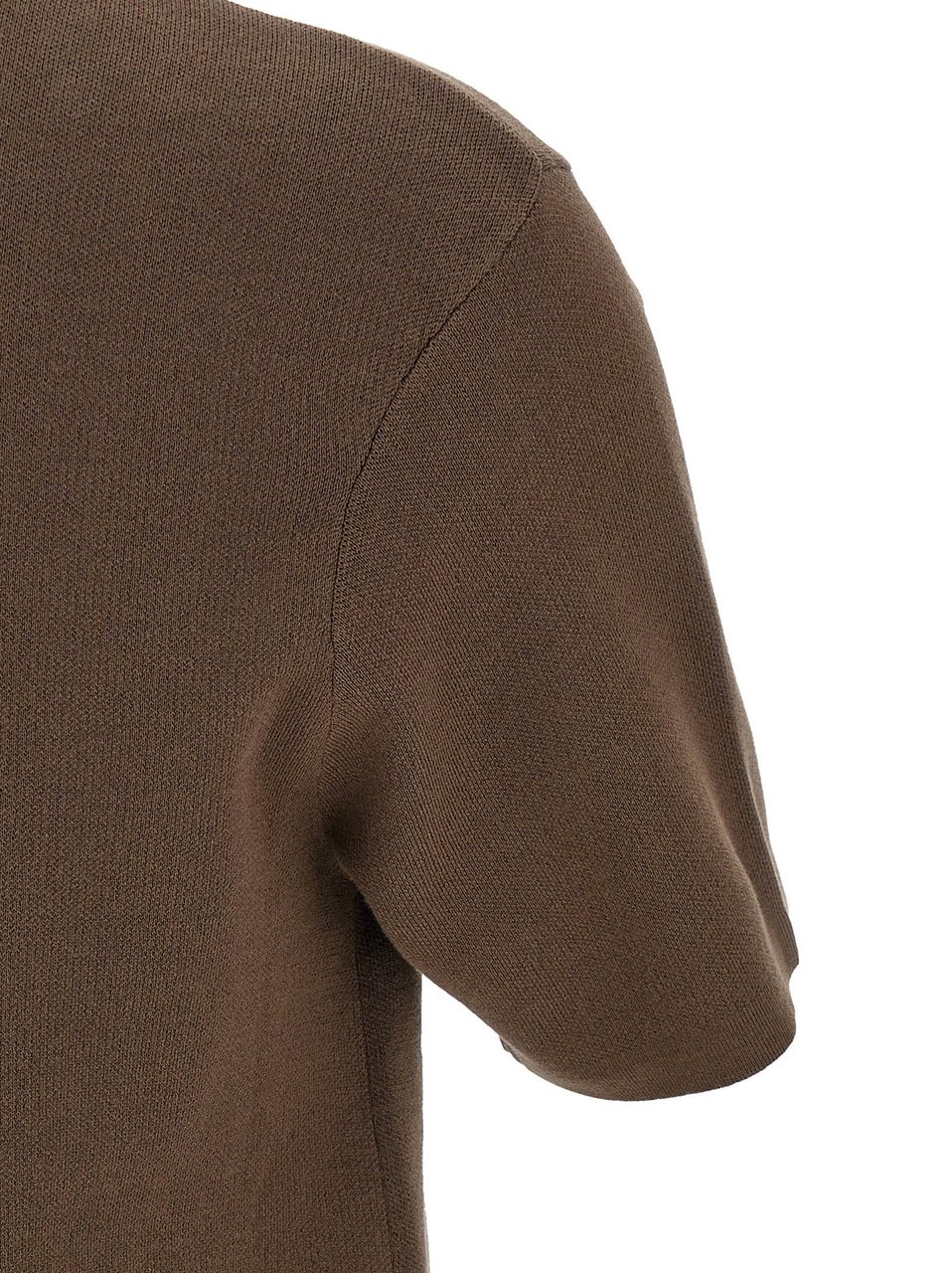 Entire Studios Brown Cotton T-Shirt Bruin