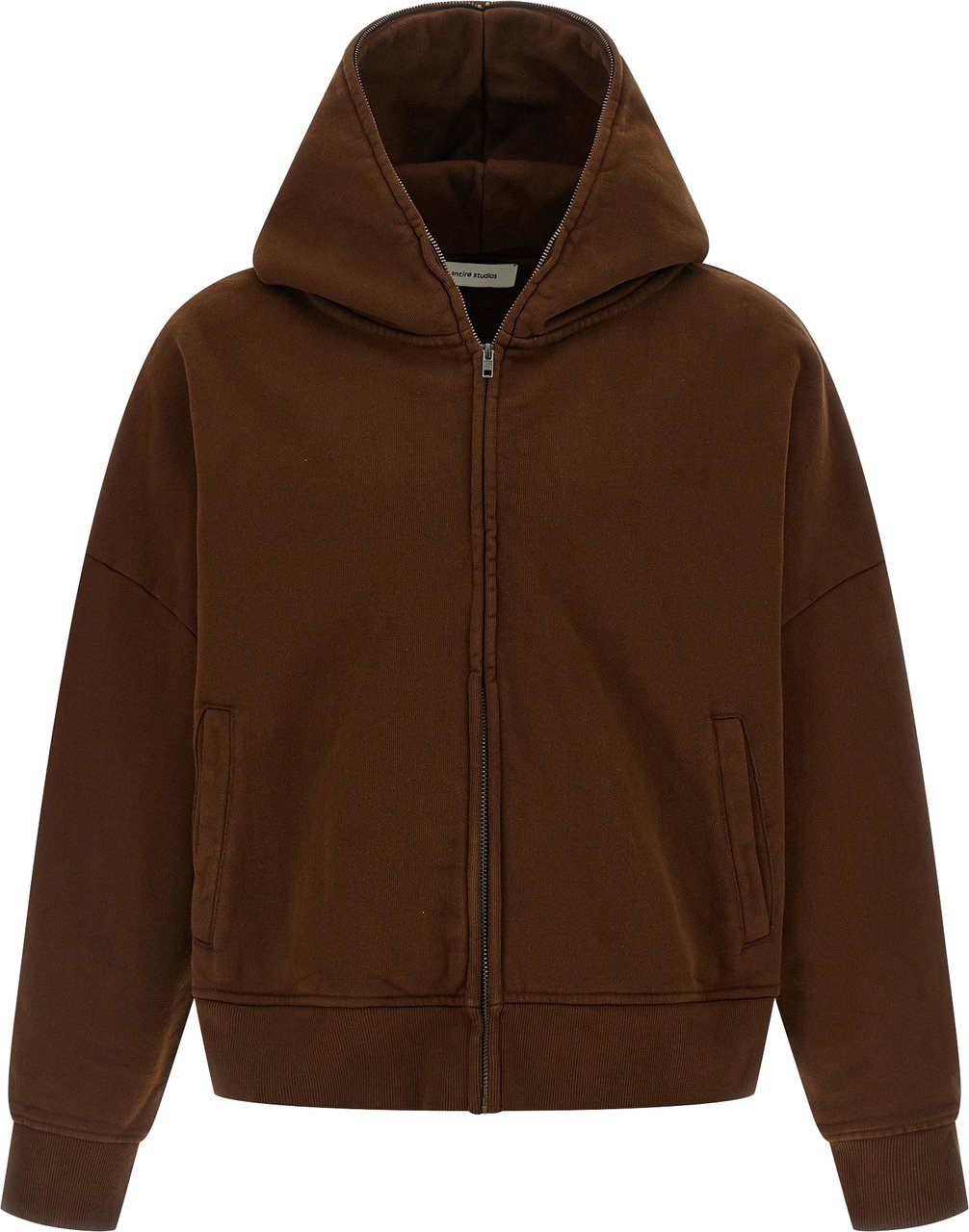 Entire Studios Brown Cotton Sweatshirt Bruin