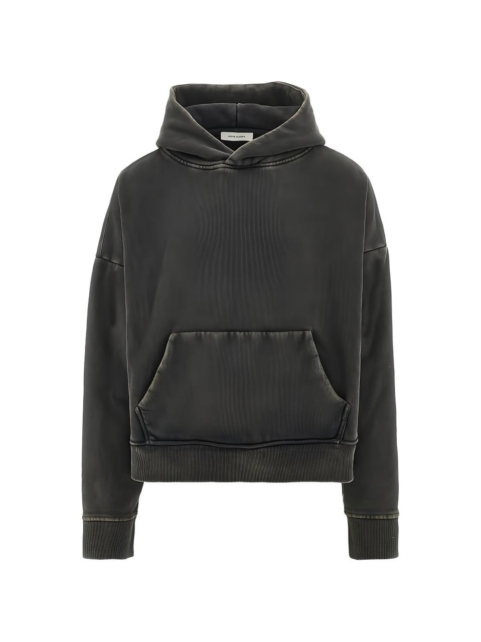 Entire Studios Relaxed Fit Cropped Sweatshirt Zwart
