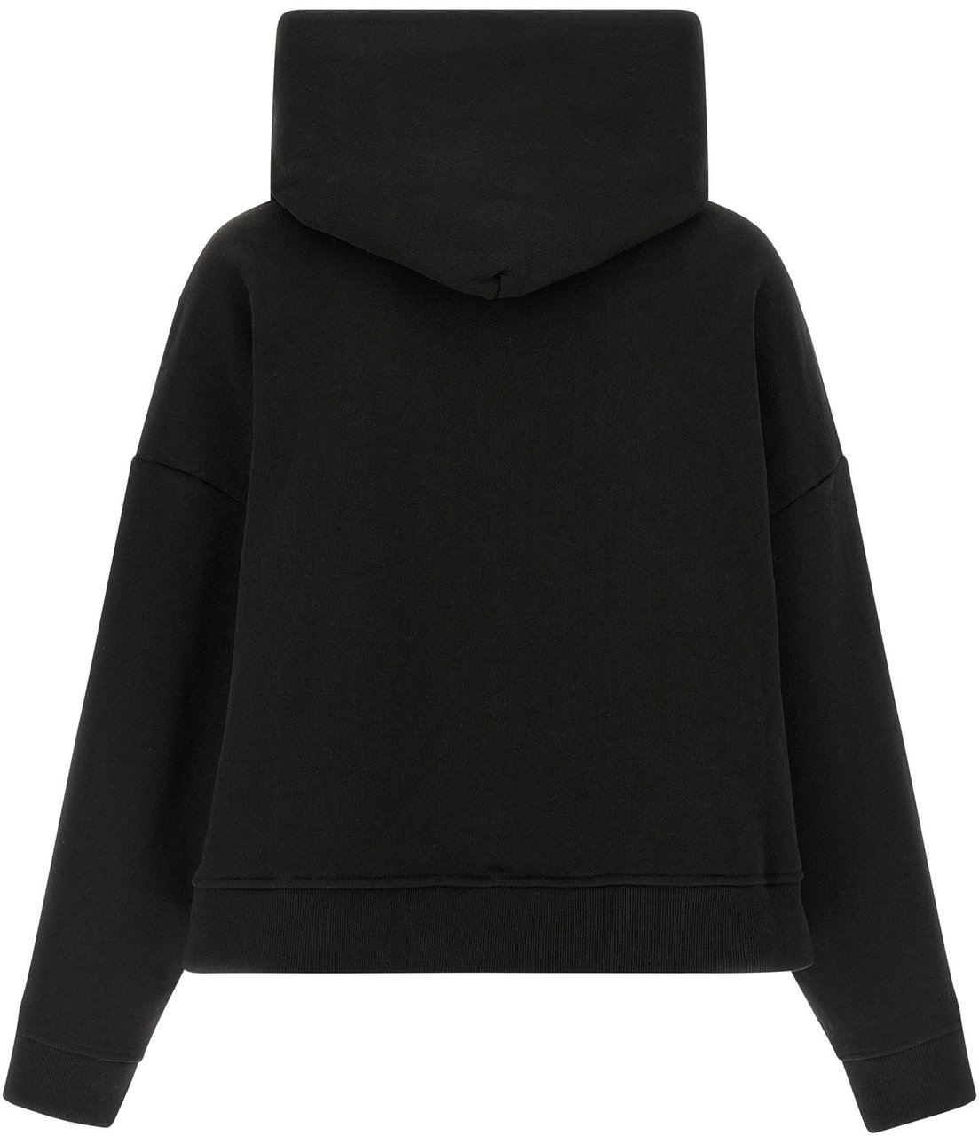 Entire Studios Black Cotton Sweatshirt Zwart
