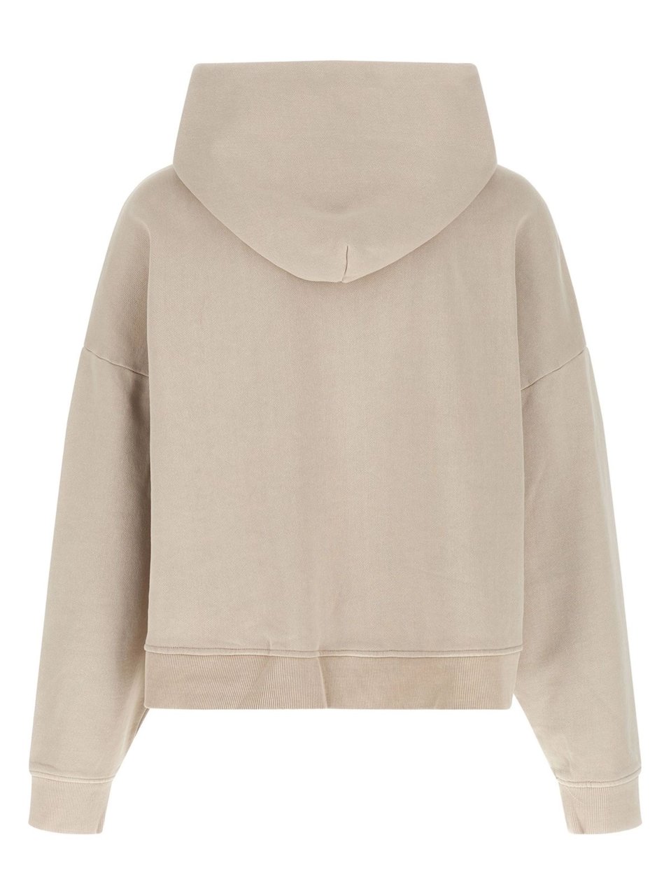 Entire Studios Cropped Heavy Hood Sweatshirt Neutraal
