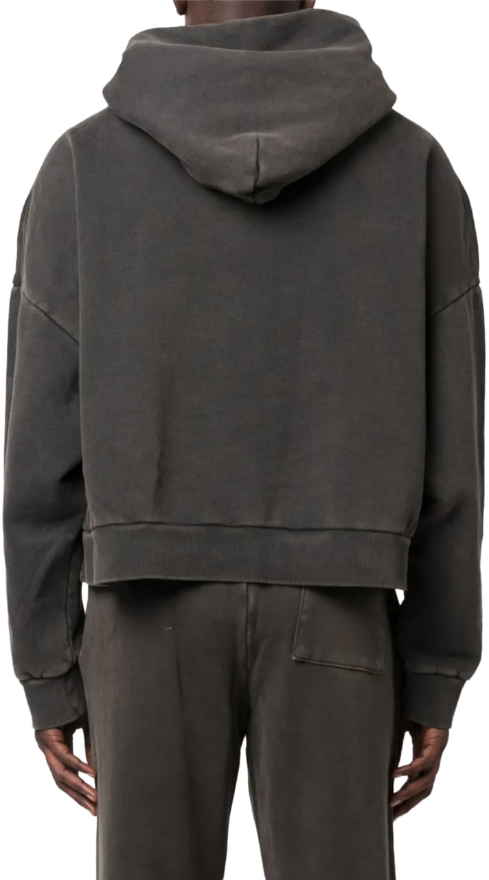 Entire Studios Heavy Hood Washed Black Zwart