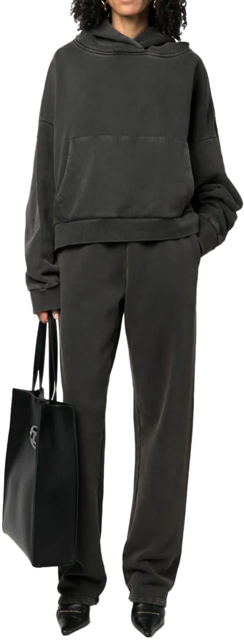 Entire Studios Heavy Hood Washed Black Zwart