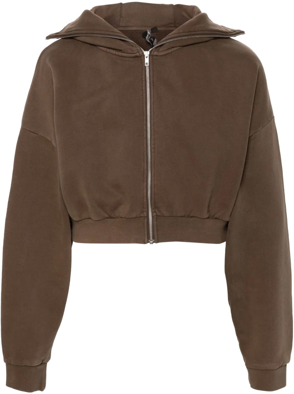 Entire Studios Cropped Full Zip Brunette Bruin