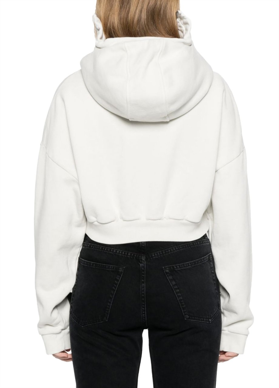Entire Studios Cropped Full Zip Rice Divers