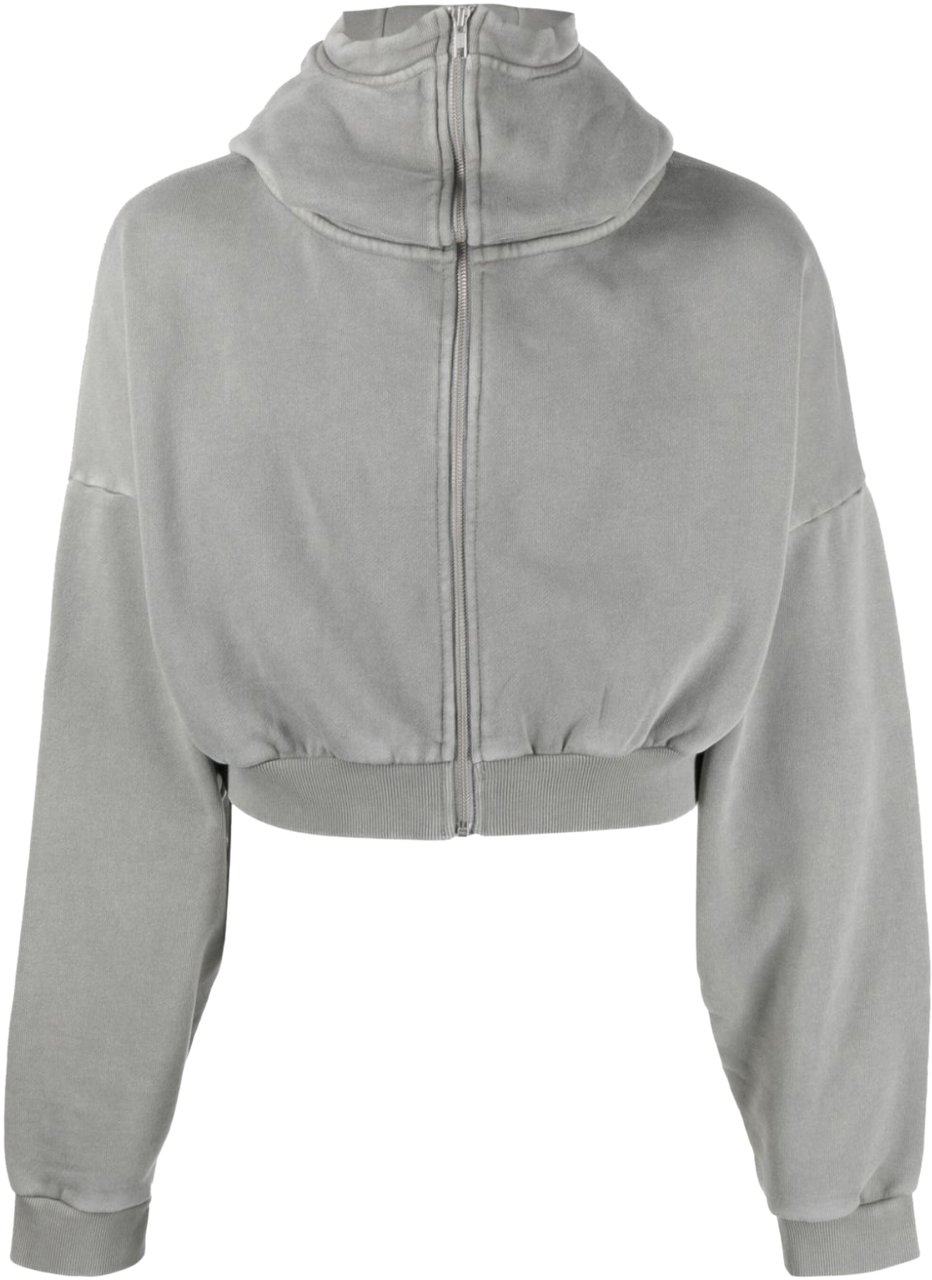 Entire Studios Cropped Full Zip Rhino Divers