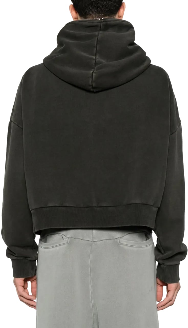 Entire Studios Eternal Zip Washed Black Zwart