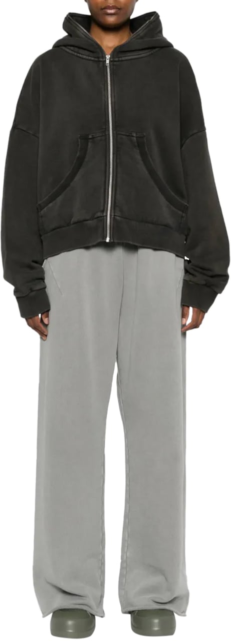 Entire Studios Eternal Zip Washed Black Zwart