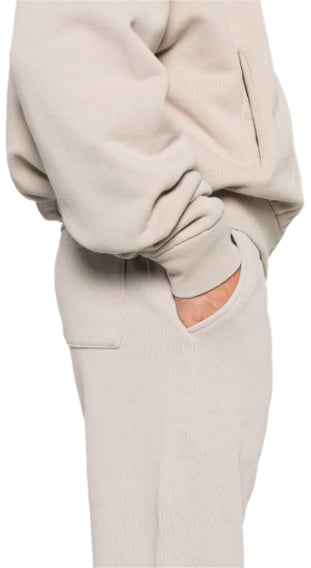 Entire Studios Straight Leg Sweatpant Silver Cloud Divers