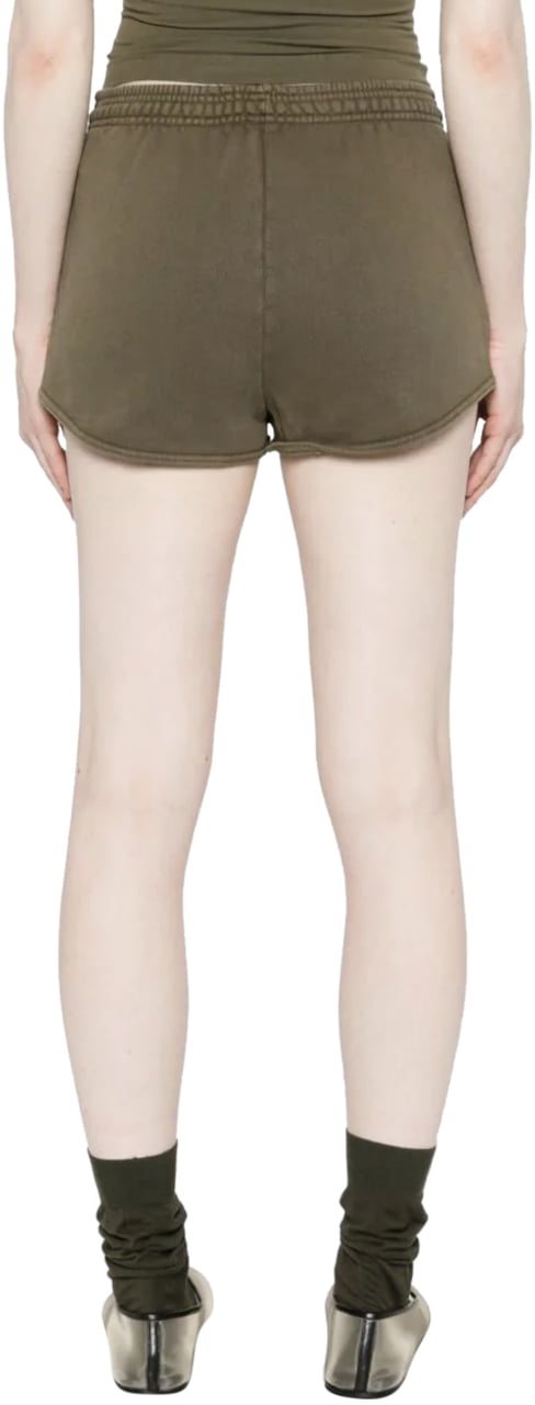 Entire Studios Micro Shorts Military Groen