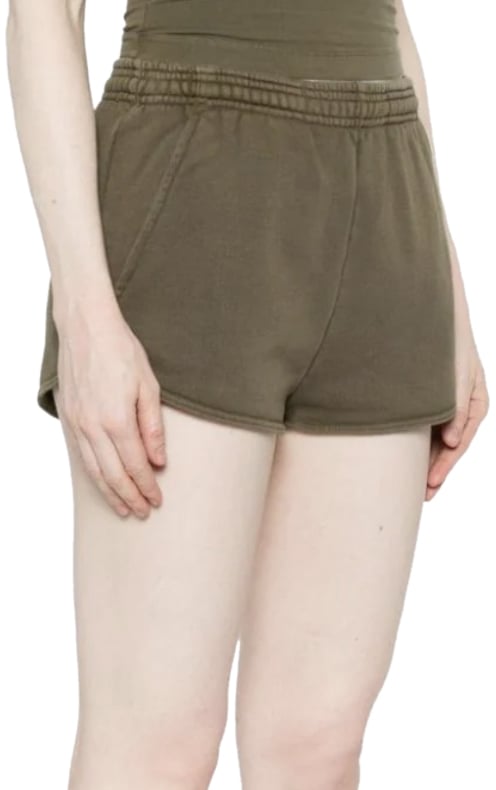 Entire Studios Micro Shorts Military Groen