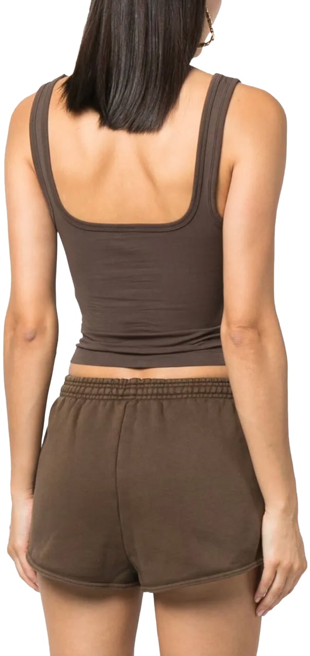 Entire Studios Square Neck Tank Brunette Bruin
