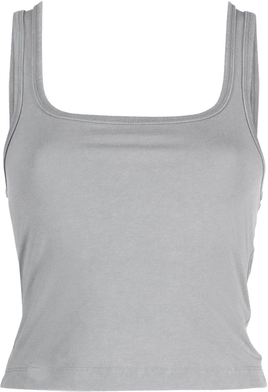 Entire Studios Square Neck Tank Rhino Grijs