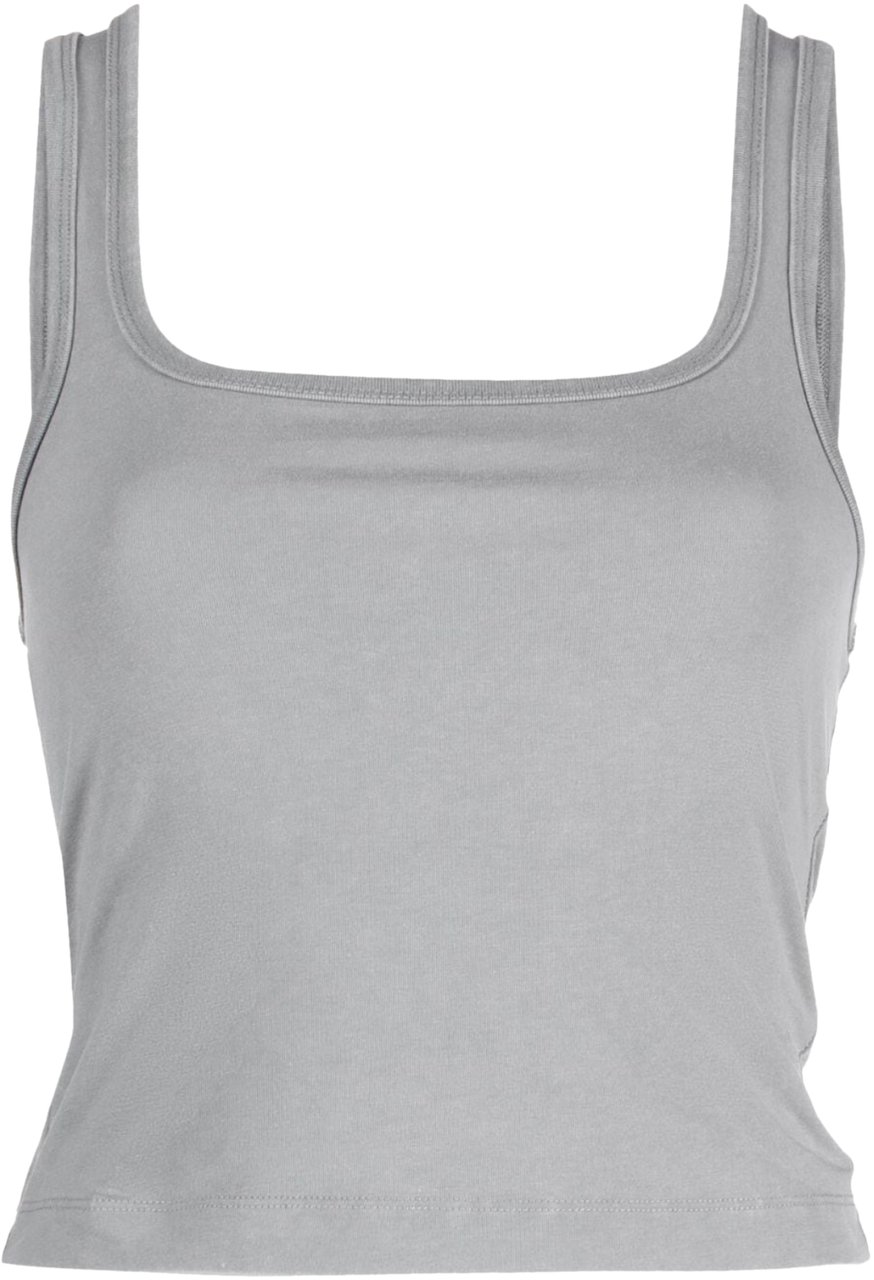 Entire Studios Square Neck Tank Rhino Grijs