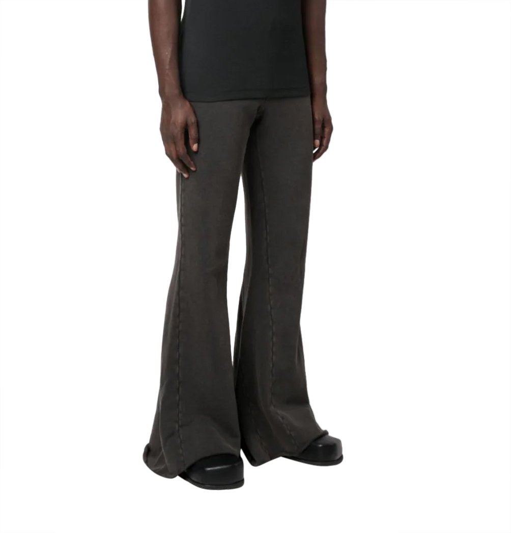 Entire Studios Heavy Flare Washed Black Zwart