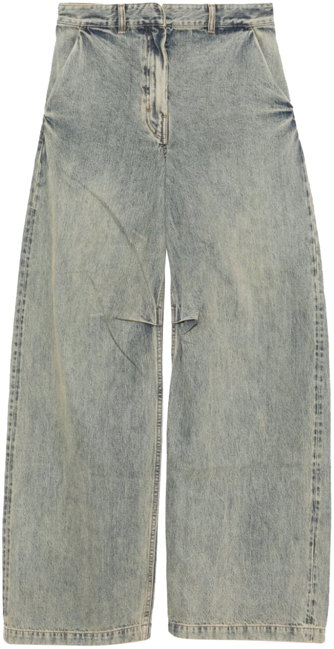 Entire Studios Dem Jeans Surface Wave Grey Grijs