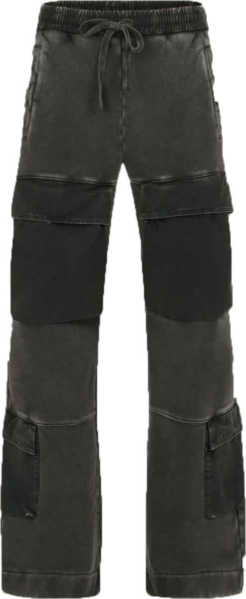 Entire Studios Utility Sweats Washed Black Zwart
