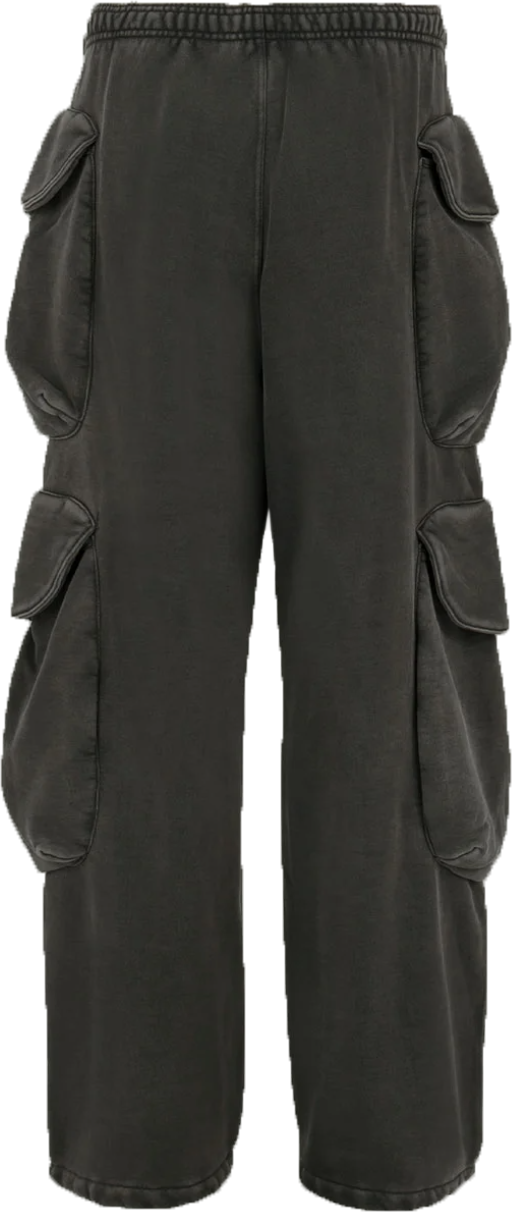 Entire Studios Heavy Gocar Cargo Washed Black Zwart