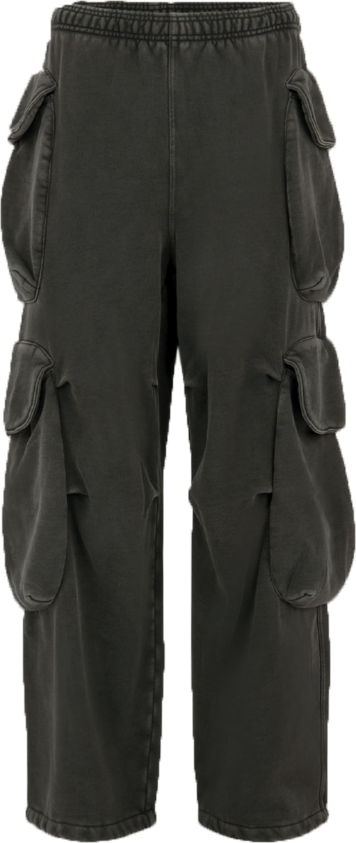 Entire Studios Heavy Gocar Cargo Washed Black Zwart