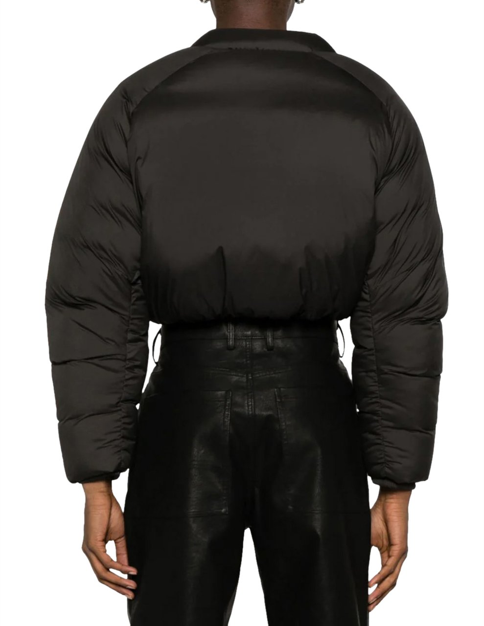 Entire Studios Cropped Pillow Bomber Pupil Zwart