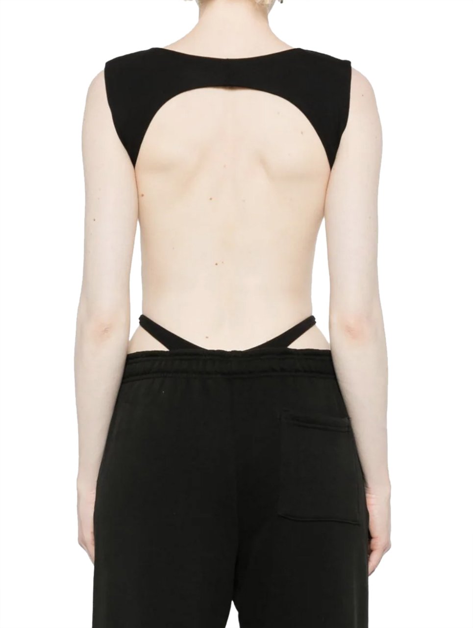 Entire Studios Valve Bodysuit Pollution Zwart