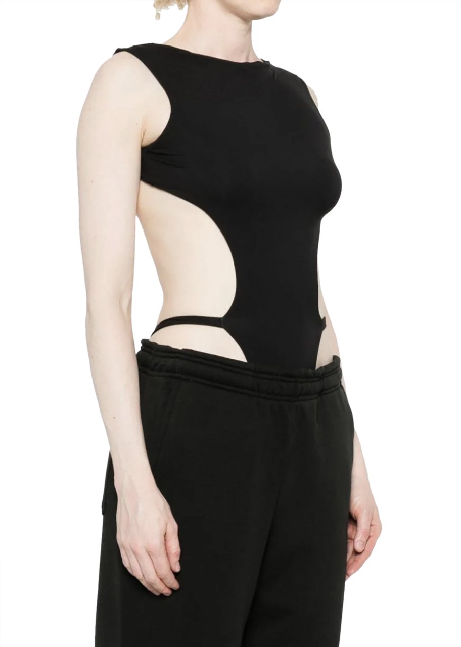Entire Studios Valve Bodysuit Pollution Zwart