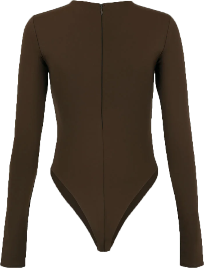 Entire Studios Ls Bodysuit Brunette Bruin