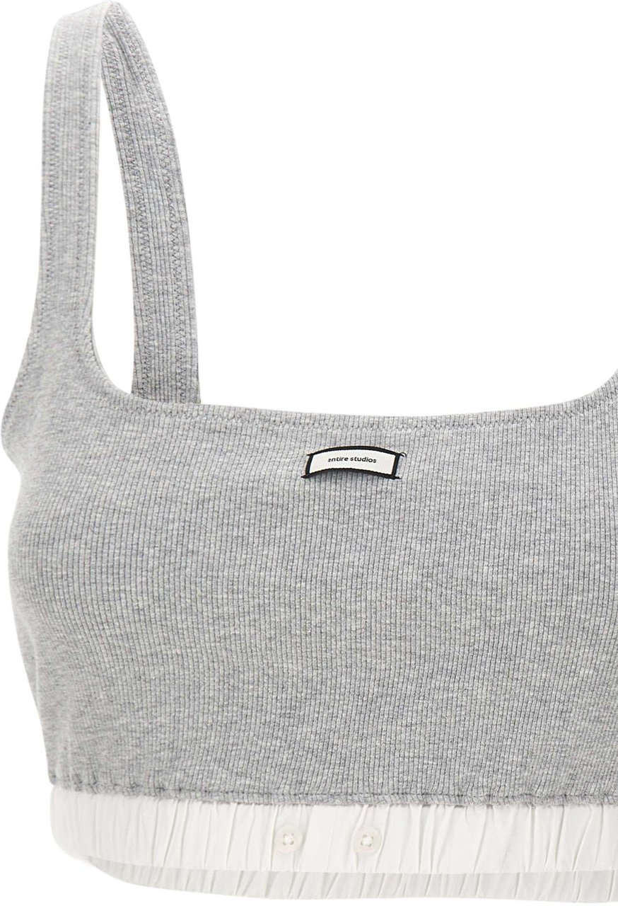 Entire Studios Top Grey Lichtgrijs