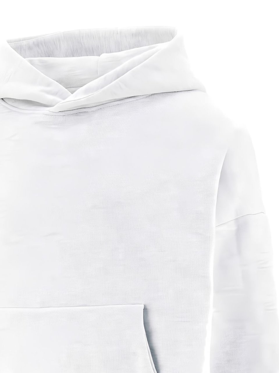 Entire Studios Light Grey Heavy Pouch Sweatshirt Wit