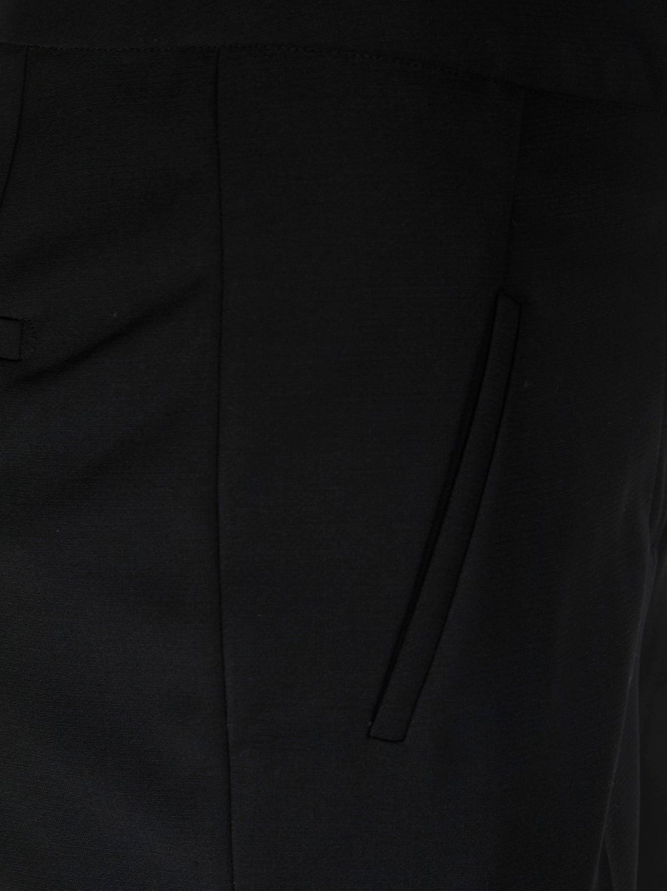 Entire Studios Tailored Fit Buttoned Welt Trousers Zwart