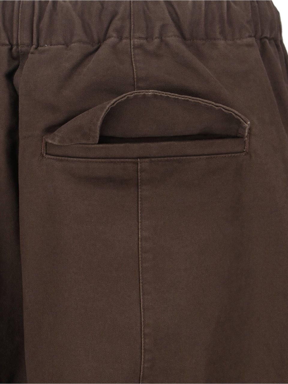 Entire Studios Brown Loft Wide-Leg Cotton Pants Bruin