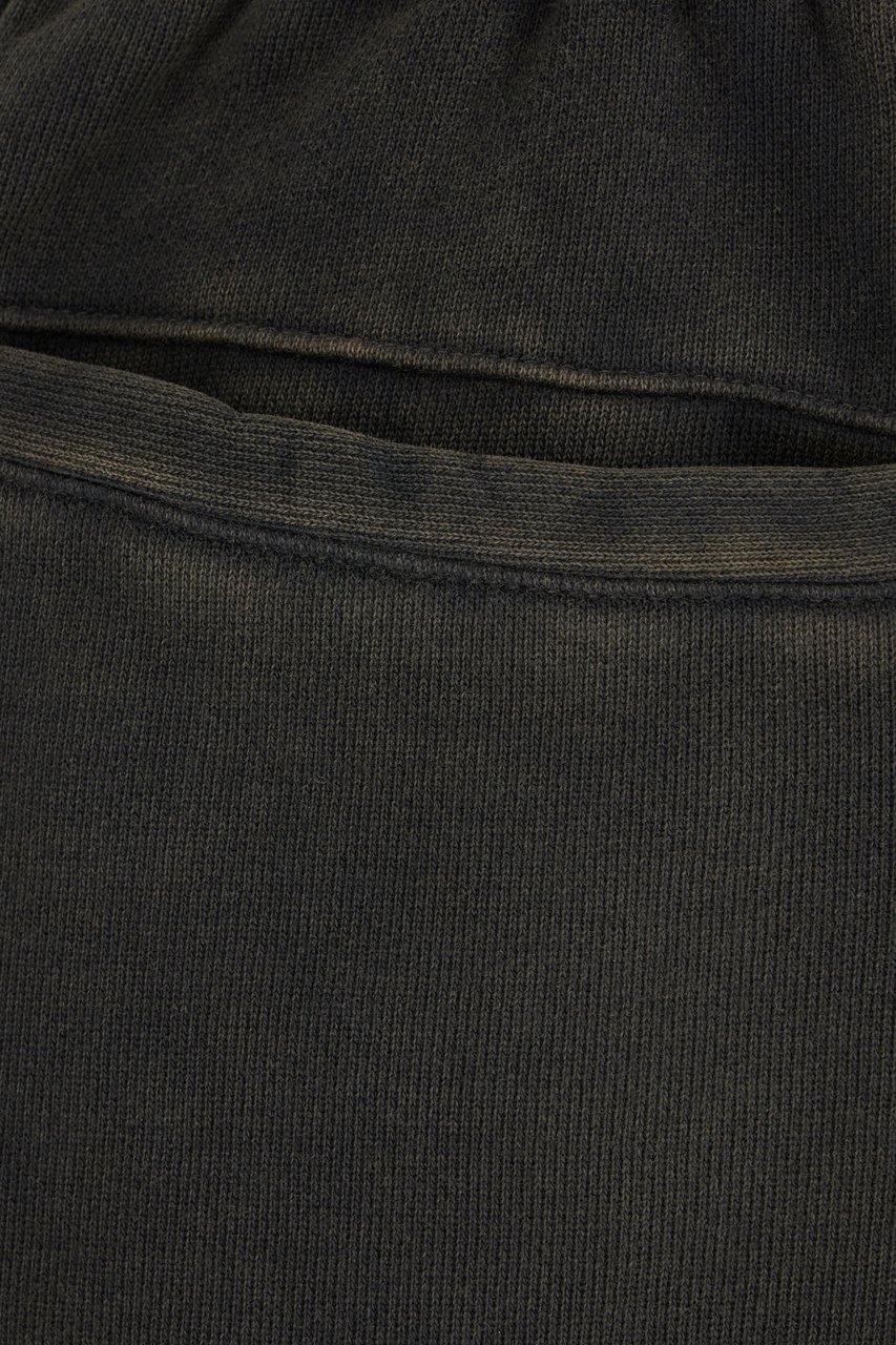 Entire Studios Entire Studios Charcoal cotton bermuda shorts Zwart