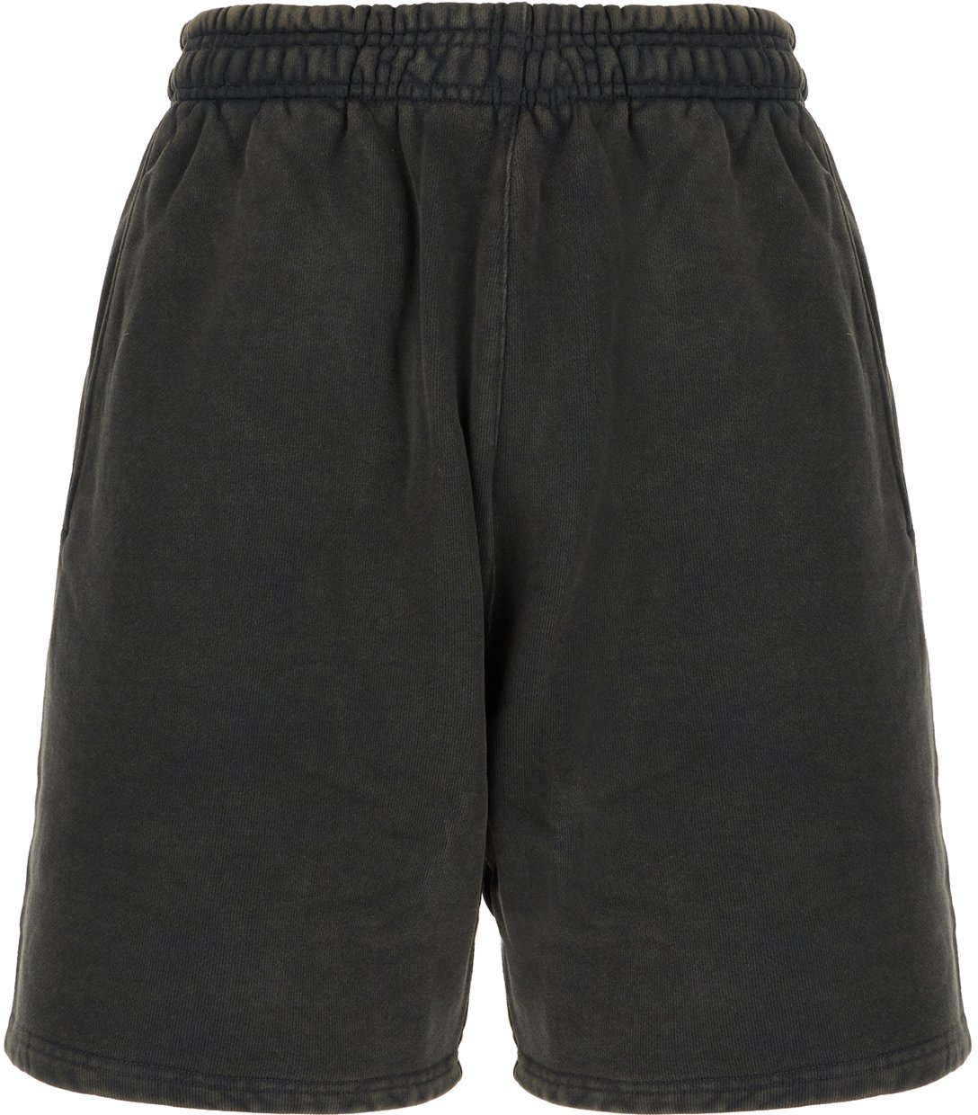 Entire Studios Entire Studios Charcoal cotton bermuda shorts Zwart