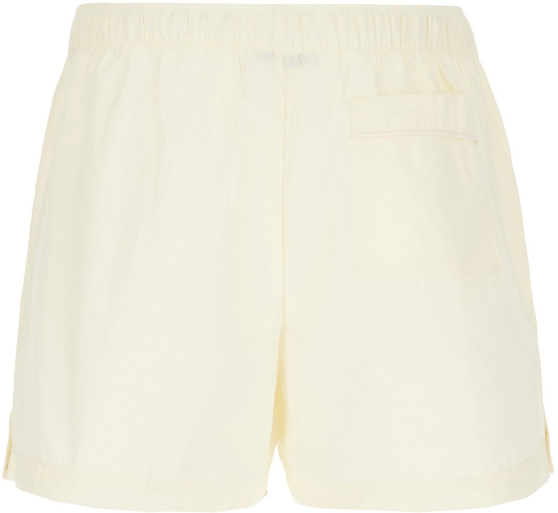 Entire Studios Entire Studios Cream cotton bermuda shorts Geel