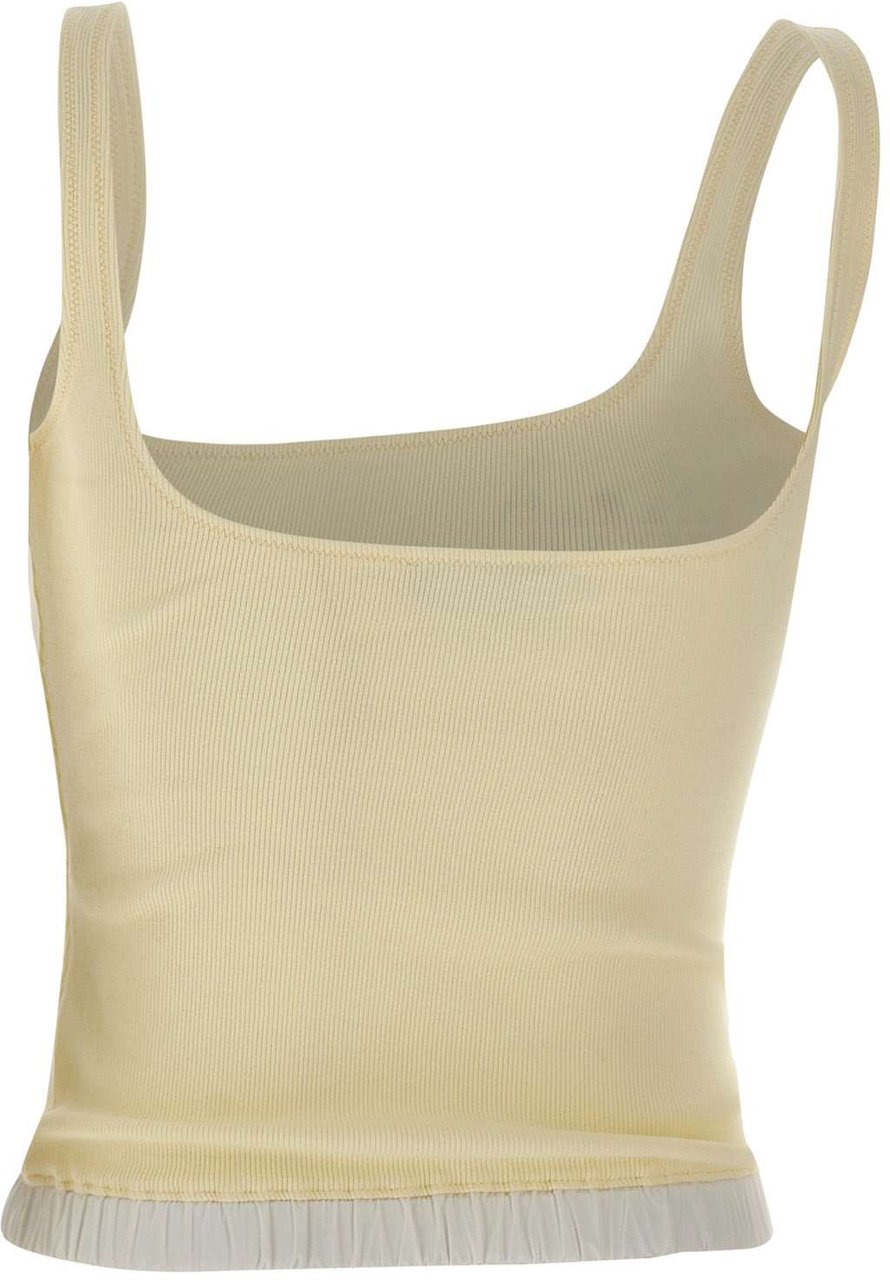 Entire Studios Top Yellow Geel