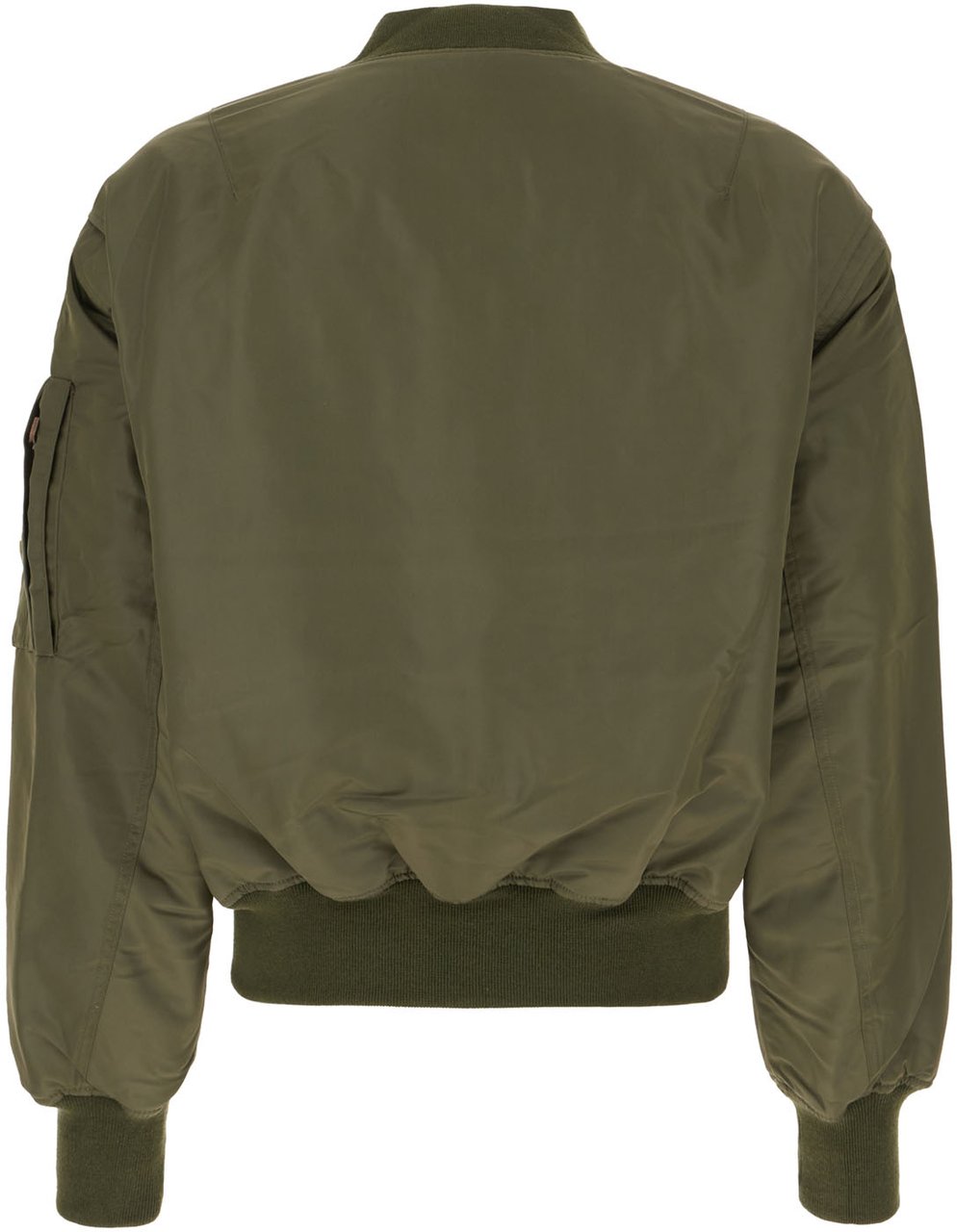 Entire Studios Entire Studios Military green nylon padded bomber jacket Groen