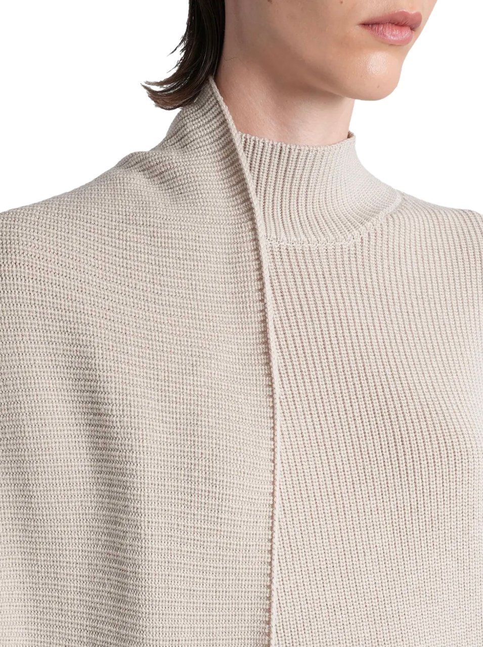 Entire Studios Wrap Sweater Soy Divers