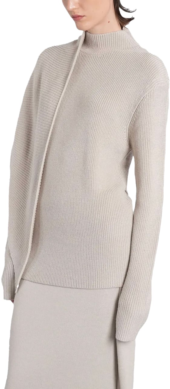 Entire Studios Wrap Sweater Soy Divers