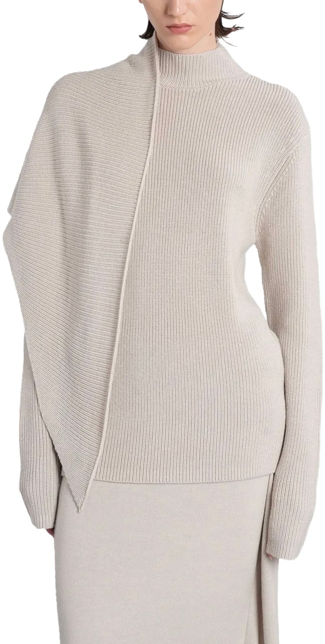 Entire Studios Wrap Sweater Soy Divers