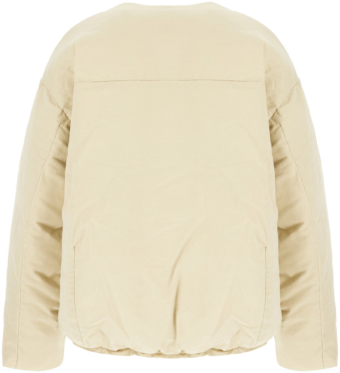 Entire Studios Entire Studios Cream cotton down jacket Geel