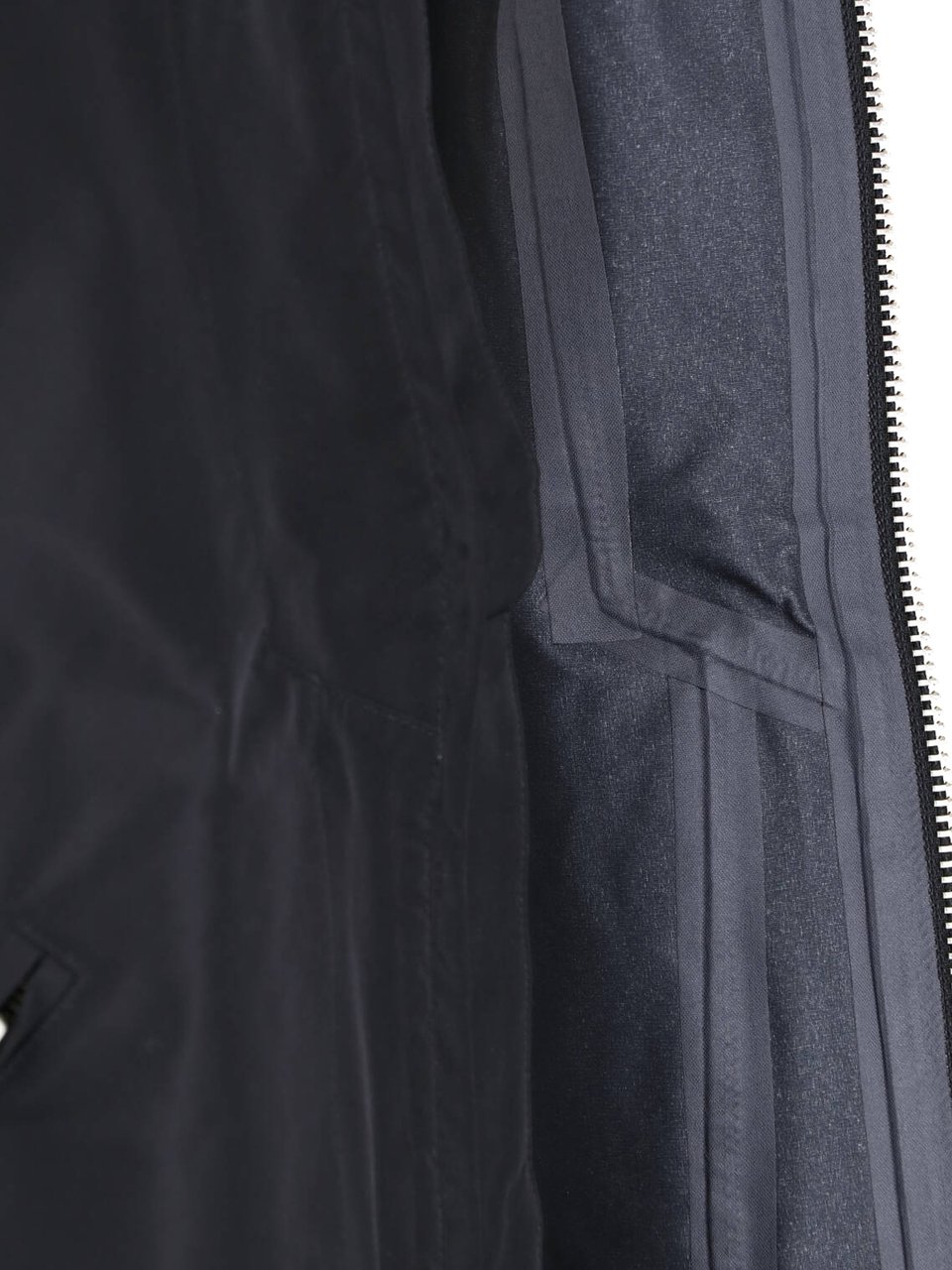 Entire Studios Black Minimalist High Collar Jacket Zwart