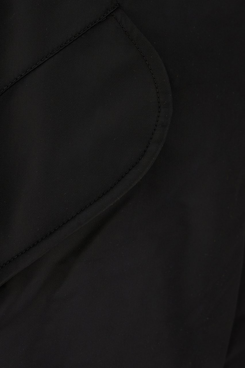 Entire Studios Entire Studios Black nylon padded bomber jacket Zwart