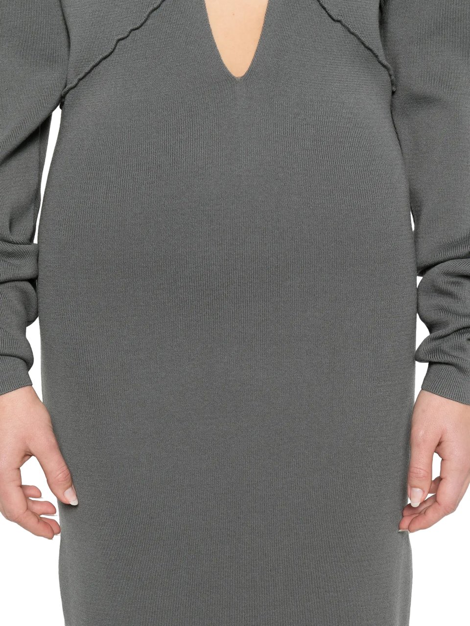 Entire Studios Rallel Dress Ash Grijs