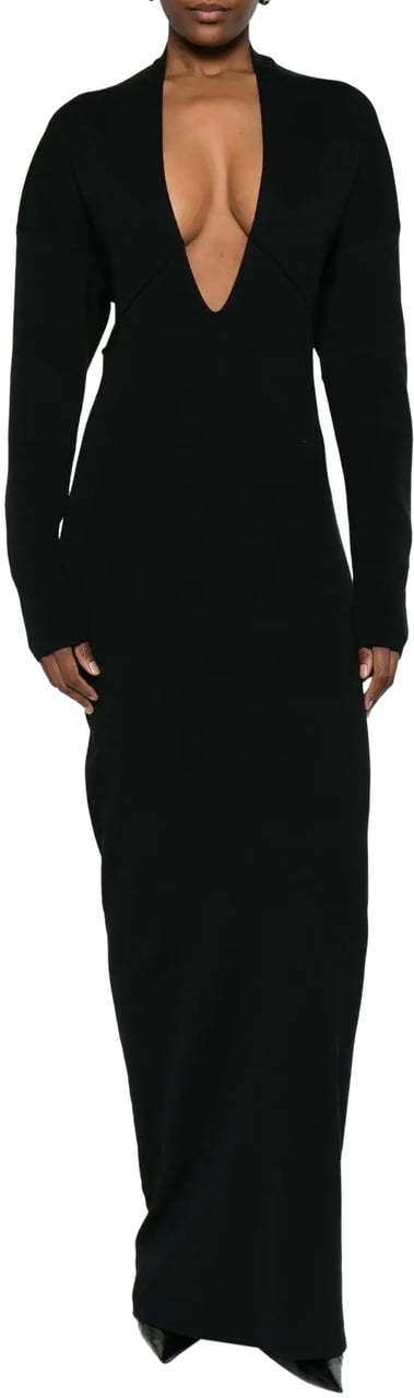 Entire Studios Rallel Dress Black Zwart