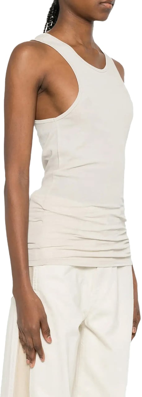 Entire Studios Muscle Tank Top Off White Wit