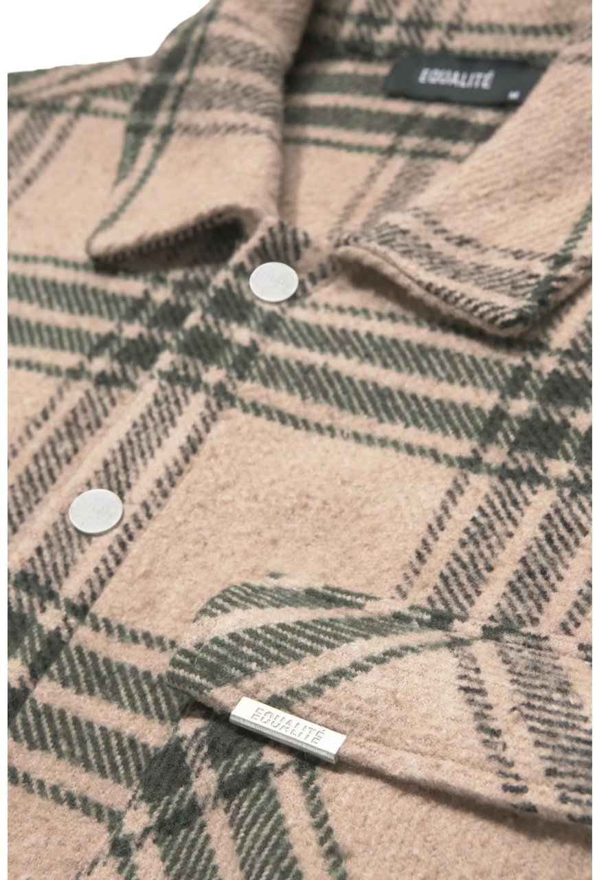 Equalité Heren Overshirt Bruin