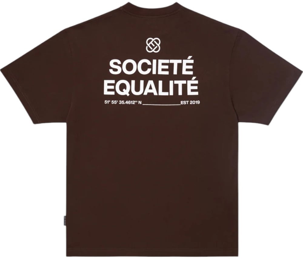 Equalité Heren T-shirt Bruin